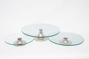 PRATO BOLO VIDRO ST JAMES MED. ALTO