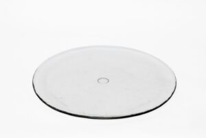 PRATO VIDRO S/ PÉ "WALTÃO" 39CM