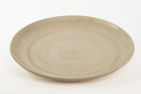 CERÂMICA PALHA - PRATO REDONDO 45 CM