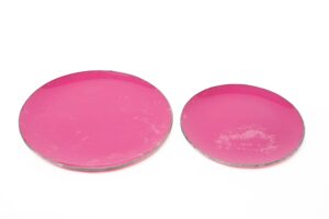 VIDRO - REDONDA 30 PINK