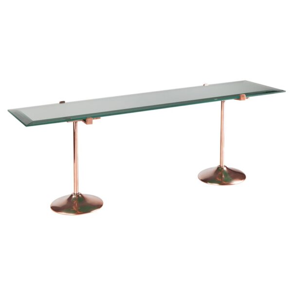 SUPORTE COBRE PRATELEIRA H 20CM