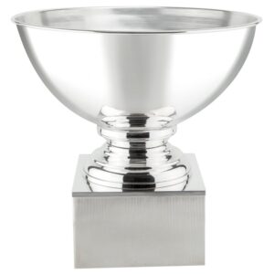 HILTON PRATA - CHAMP REDONDA C/ PÉ H47CM B48CM