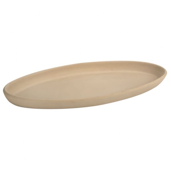 FLINTS - TRAVESSA OVAL MED BEGE 53,5X25,5 CM