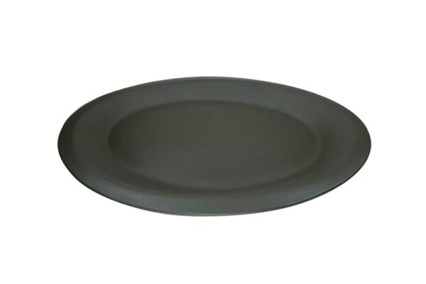 FLINTS - TRAVESSA ABA OVAL MED PRETA 46X35 CM