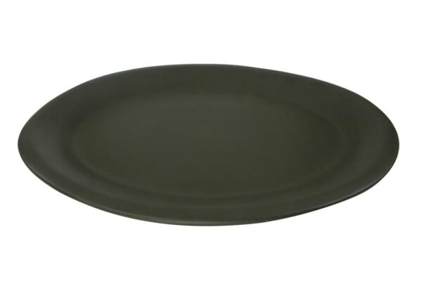FLINTS - TRAVESSA ABA OVAL GDE PRETA 53,5X42,5 CM