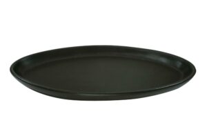 FLINTS - TRAVESSA OVAL GDE PRETA 63X35 CM