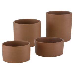 FLINTS - CILINDRO TERRA LARGO 22CM H 9CM