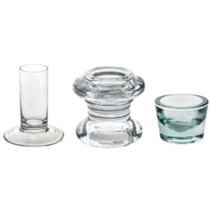 BASE CASTIÇAL VIDRO