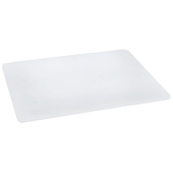 PRATO ACRÍLICO RETANGULAR BRANCO 40 X 30CM