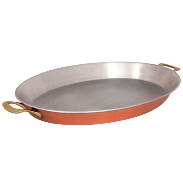 CAÇAROLA COBRE OVAL 48CM