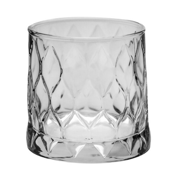 MARTINA - COPO WHISKY BAIXO MARTELADO 320ML - Imagem 1