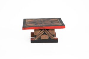 BANCO PAJÉ VERMELHO MÉDIO 33X20 - H17CM