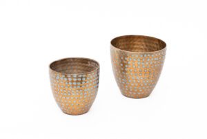 DOURADA - VASO TIFFANY 13
