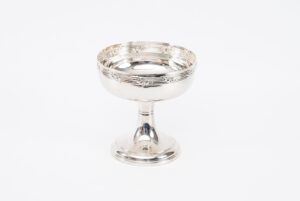 CENTRO MESA PRATA ANTIGO B 16CM H 17CM