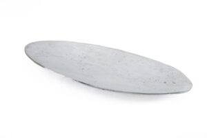 TRAVESSA ALUMÍNIO OVAL ESTREITA 68 CM.