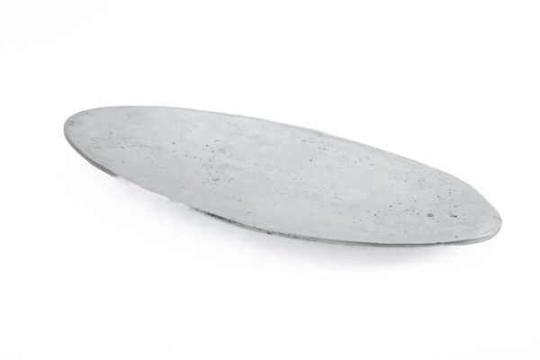 TRAVESSA ALUMÍNIO OVAL ESTREITA 68 CM.