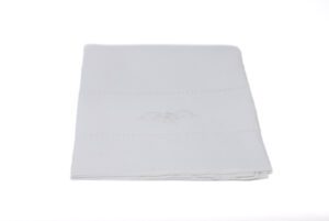 TOALHA 3,10X1,80 LINHO BRANCO BORDADO