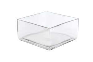 SALADEIRA VIDRO QUADRADA FUNDA (30X30X15CM)