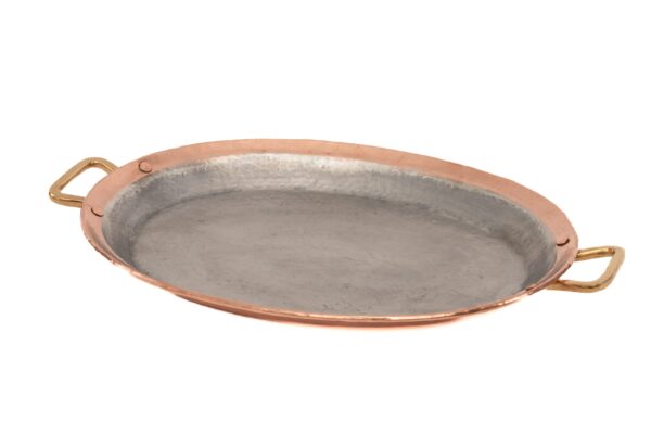 COBRE - OVAL ALÇA DOURADA G MARTELADO 1 COBRE - OVAL ALÇA DOURADA G MARTELADO