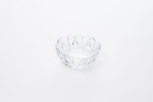 7 TAÇA COUVERT CRISTAL COLMÉIA