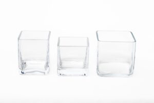 VIDRO - VASO BIANCO 10X10
