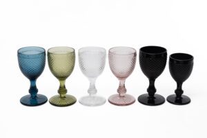 TAÇA ÁGUA BICO DE JACA AZUL ROYAL