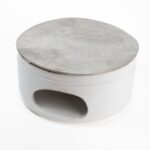 CÊRAMICA - RECHAUD BRANCO GR - Imagem 2