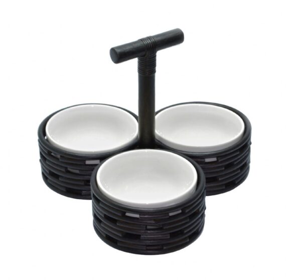 RATTAN CESTO TRIPLO 14CM