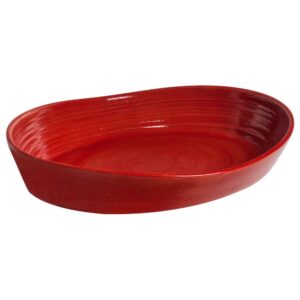 CERÂMICA VERMELHA - TRAVESSA OVAL 45CM