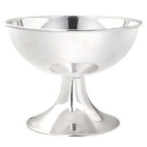 BOWL PRATA C/ PÉ BOCA 21CM H17CM