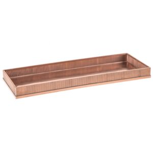 HILTON COBRE - CAIXA RETANG PEQ 50X18 H4CM