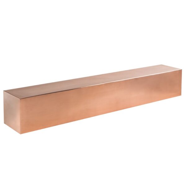 CALHA COBRE FUNDA 95 X15CM - H15CM