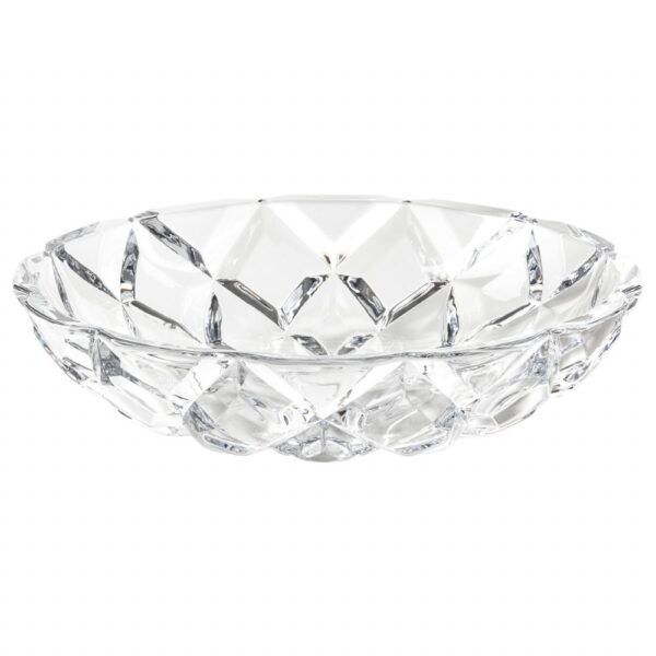 SALADEIRA CRISTAL RED. MEL S/ PÉ 32CM