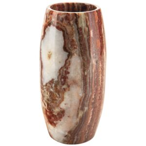 VASO BROWN STONE H 20CM