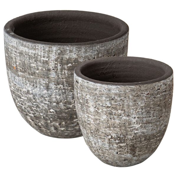 CERAMICA RUSTICA - VASO MESCLA MEDIO D 18 H16