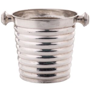 BALDE CHAMPAGNE PRATA ONDULADO