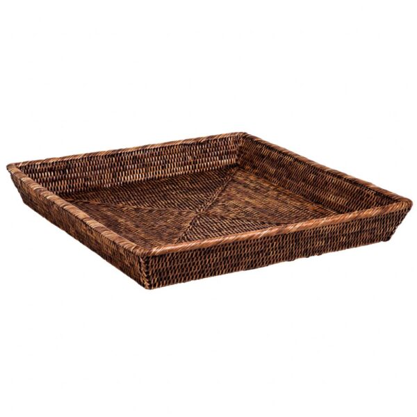 BANDEJA RATTAN BANG QUADRADA 46X46CM