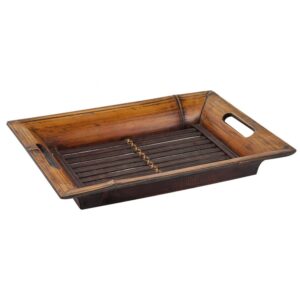 BANDEJA BAMBU RETANG. GRANDE 43X33 CM