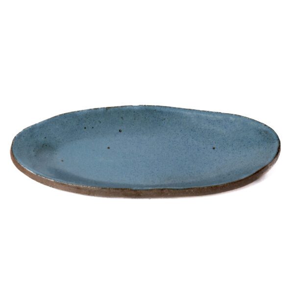 MINI TRAVESSA OVAL VERDE MARINHO 20X9CM - Imagem 1