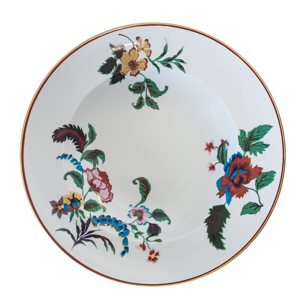 TERESA - PRATO FUNDO FLORAL 24CM - Imagem 1