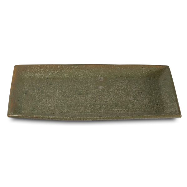 TRAVESSA RET. CELADON MÉDIA 40X18CM - Imagem 1