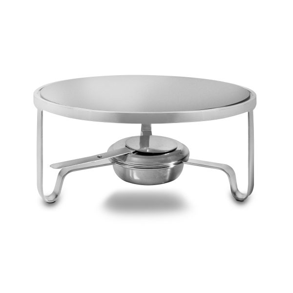 PREMIUM - RÉCHAUD CHAPA RED. GDE. PRATA 33CM - Imagem 1