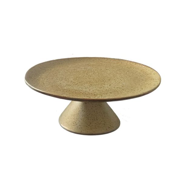 CERÂMICA TORRADA - PRATO BOLO D35CM H15CM - Imagem 1