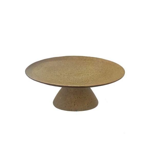 CERÂMICA TORRADA - PRATO BOLO D30CM H12CM - Imagem 1
