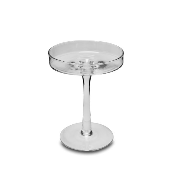 PRATO BOLO VIDRO MILANO C/ PÉ D18CM H23CM - Imagem 1